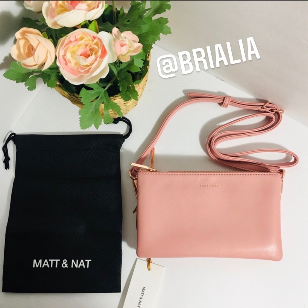 Matt & Nat Triplet Sustainable Vegan Leather bag